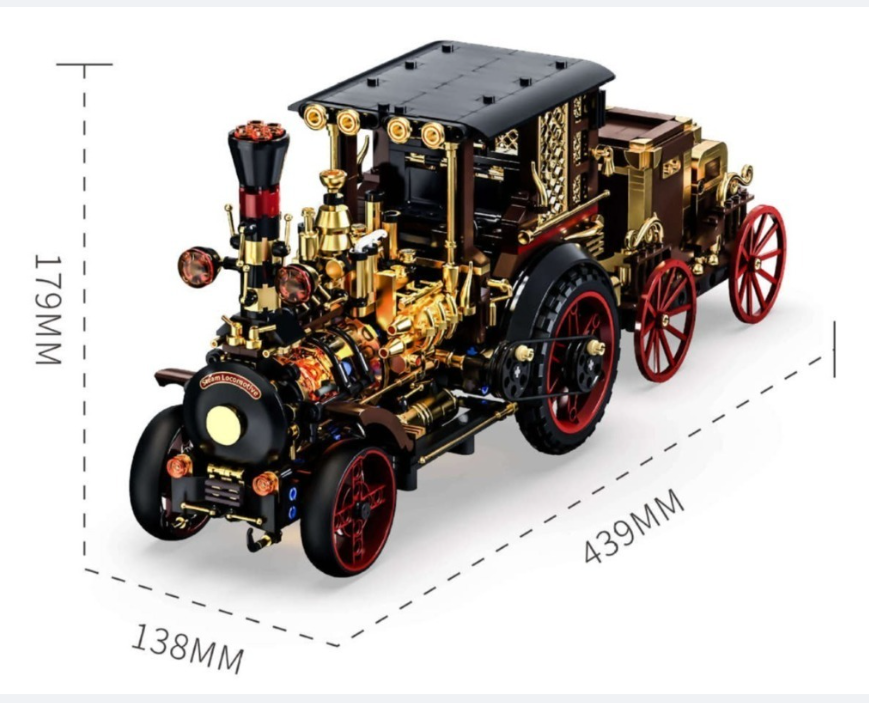 Building Blocks - Set Creativo di Costruzioni Vintage: Auto