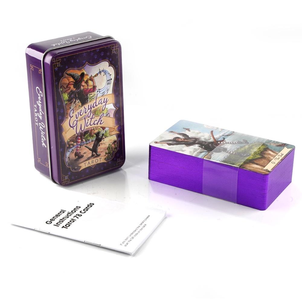 Tarot Cards Deck With Guidebook - Tarocchi da strega di tutti i
