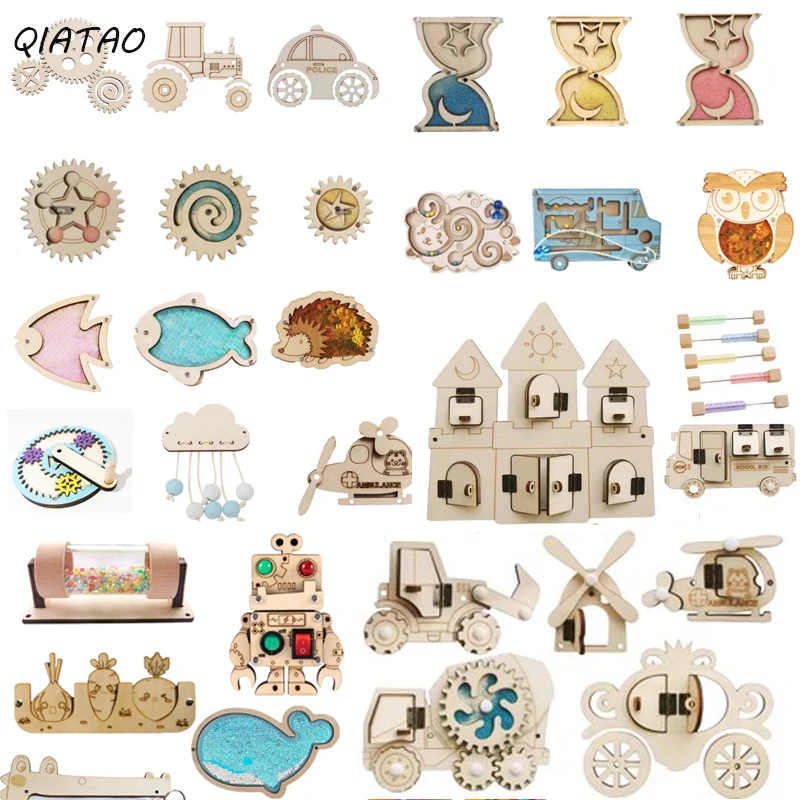 Montessori Tavola occupata Acc - Montessori Wooden Busy Board Toddler recensione e prezzo
