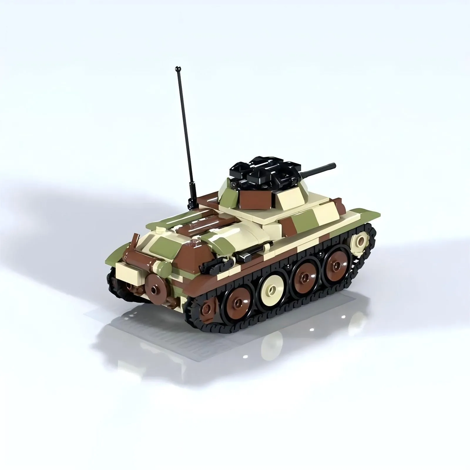 Blocchi da Costruzione Veicolo - Lego Compatible Military Tank recensione e prezzo